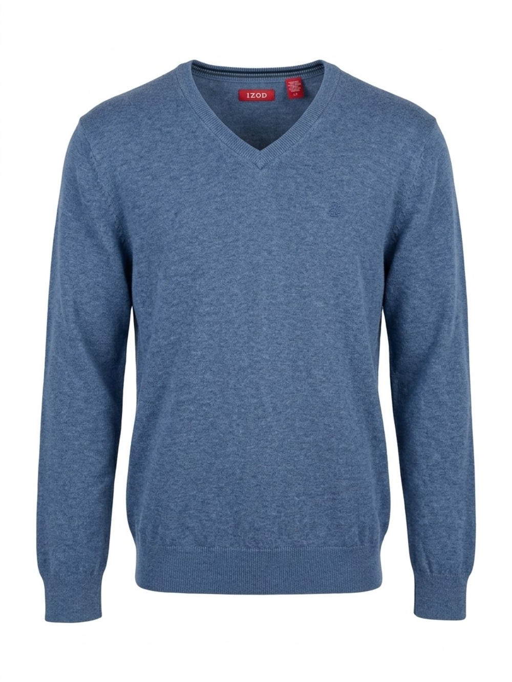 IZOD Men's Blue V-Neck Sweater